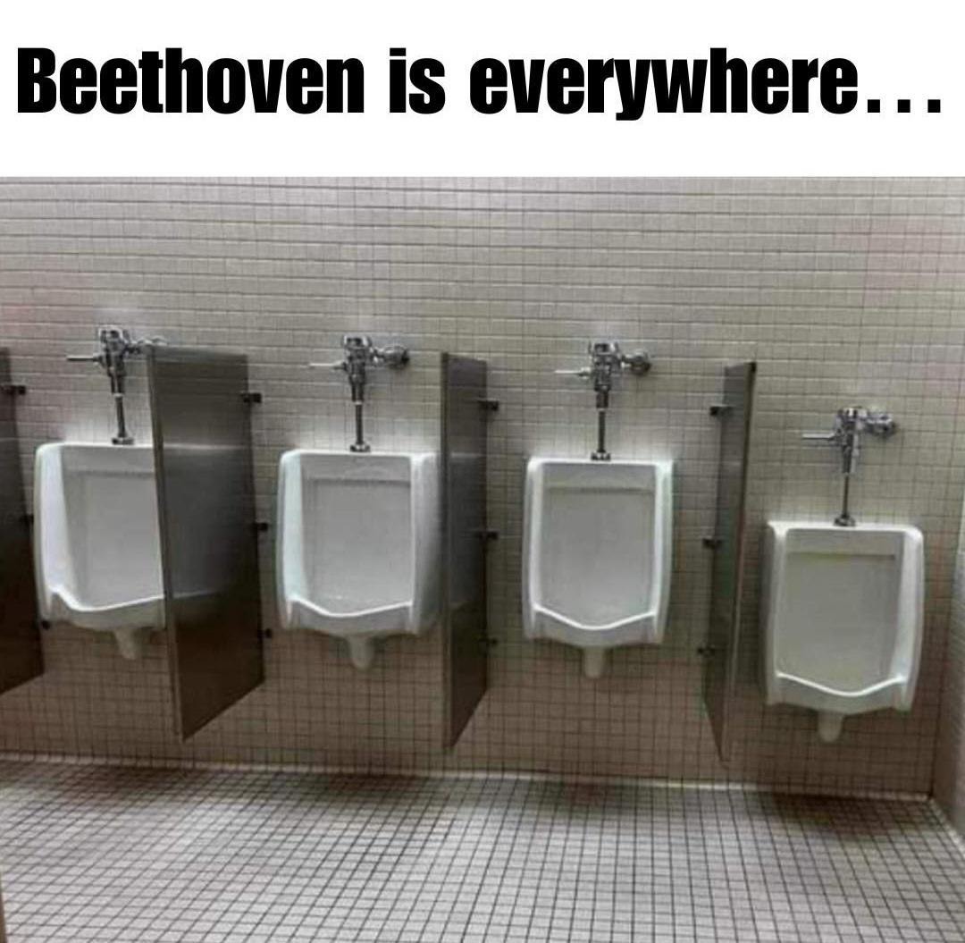 Beethoven out here dropping surprise albums in 2025 - meme