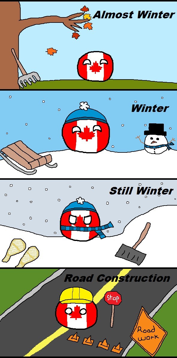 Seasons of Canada - meme