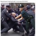 Beyonce arresting Trump last month