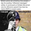 British police nowadays