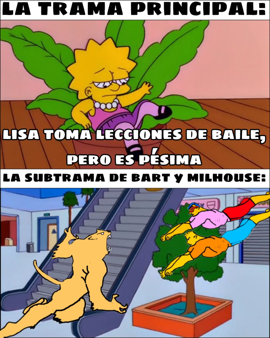 ¿Recuerdan alguna buena trama de Lisa? - meme