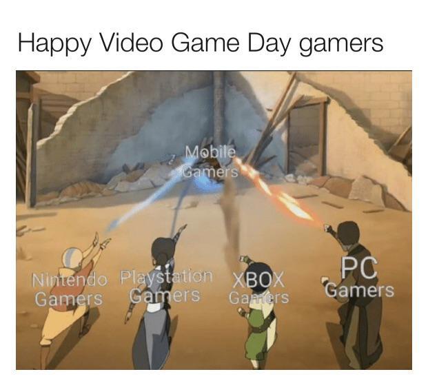Joyeuses journée du jeux vidéo - meme