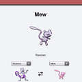 just a normal mew... nothing to see here