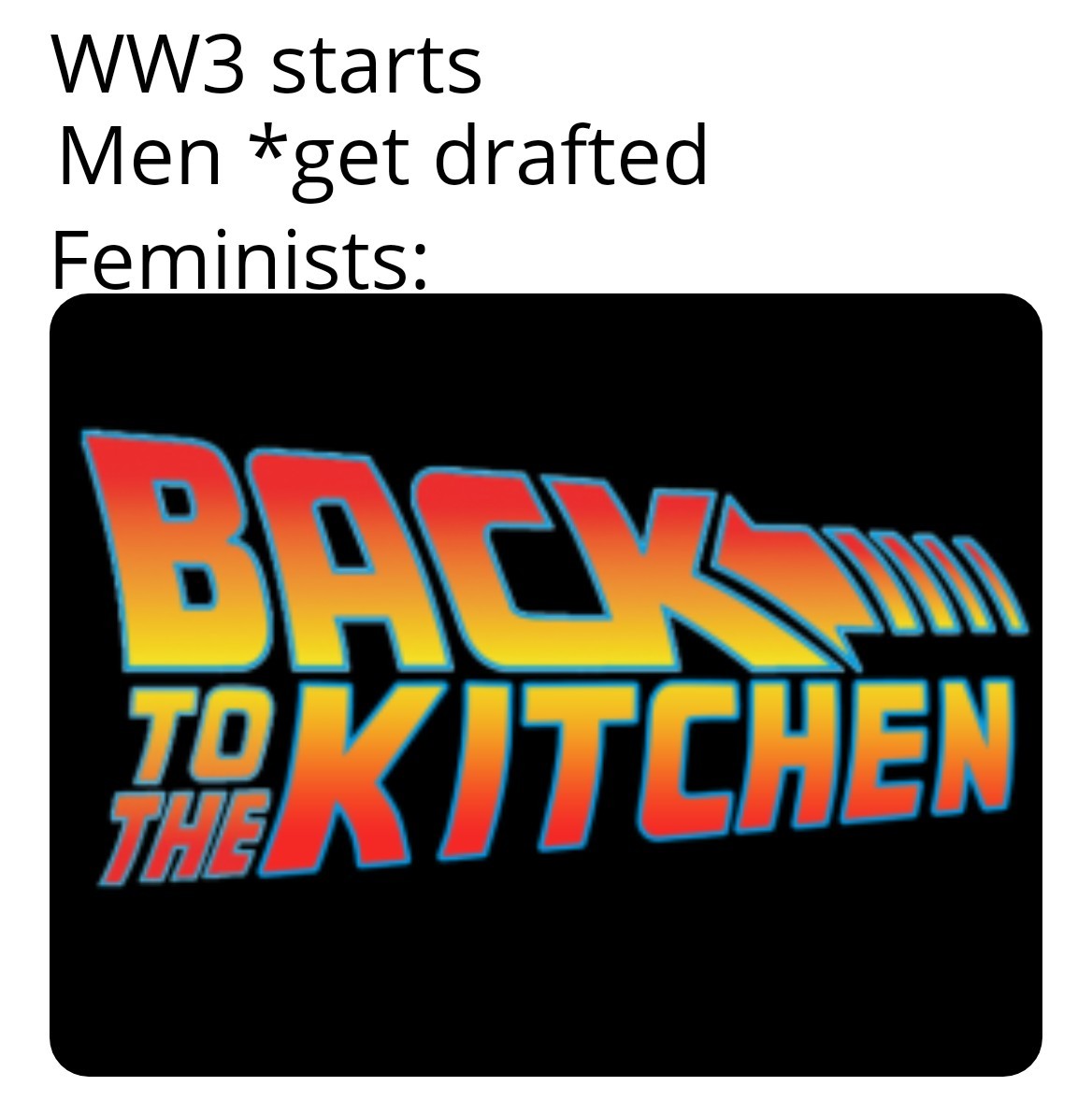 Feminists 2 - meme