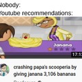 crashing papa's scooperia by giving janana 3,106 bananas 