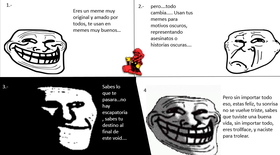 no me tiren hate, pero es un troll - meme