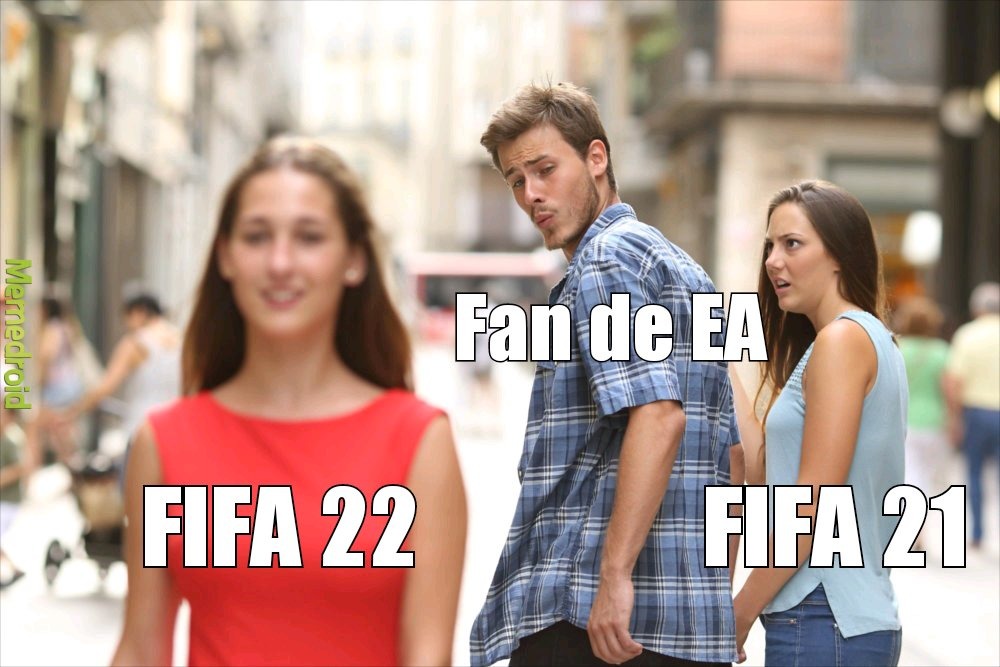 Mis amigos todos los años se compran el nuevo FIFA, no lo entiendo - meme