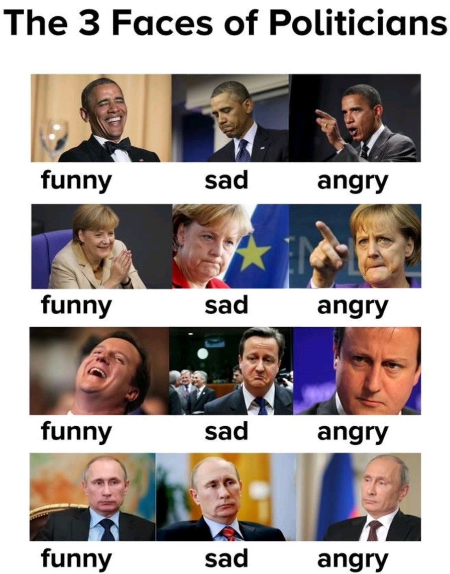 Putin domando sus sentimientos - meme