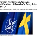 Sweden's entry into NATO