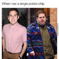 Salad vs potato chip