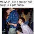 Free drink and drugs