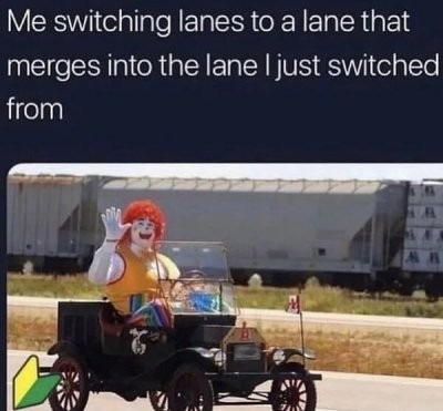 Driving logic - meme