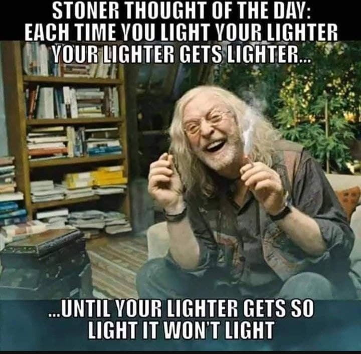 This boomer had too much weed - meme