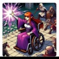 Disabled people in a fantasy setting