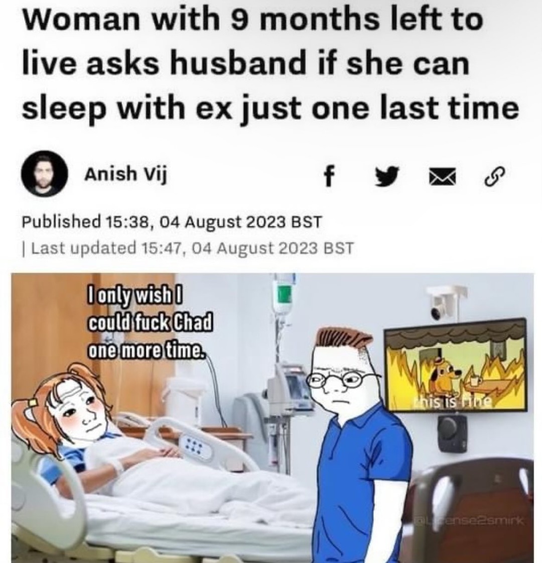 Must cuck before death - meme