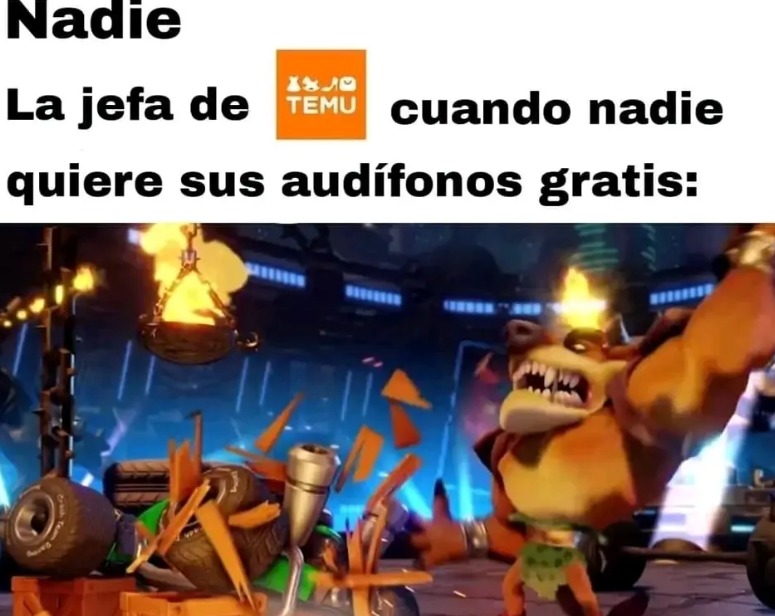 si vieron los anuncios de OH OH TEMU OH OH TEMU ya sabran el chiste - meme