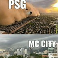 PSG VS MC CITY
