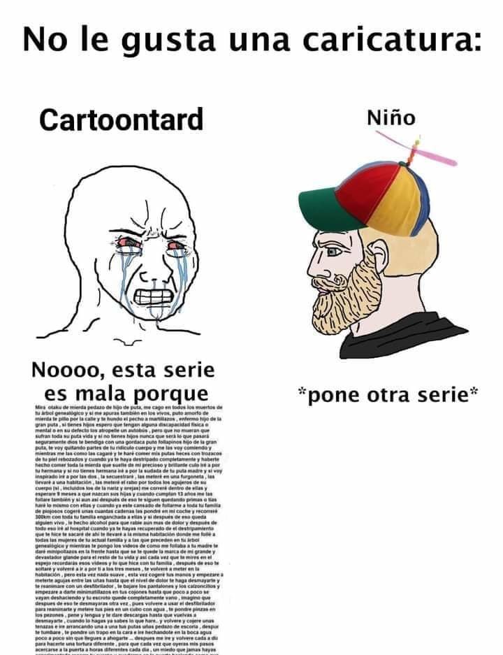 Cartoontards - meme