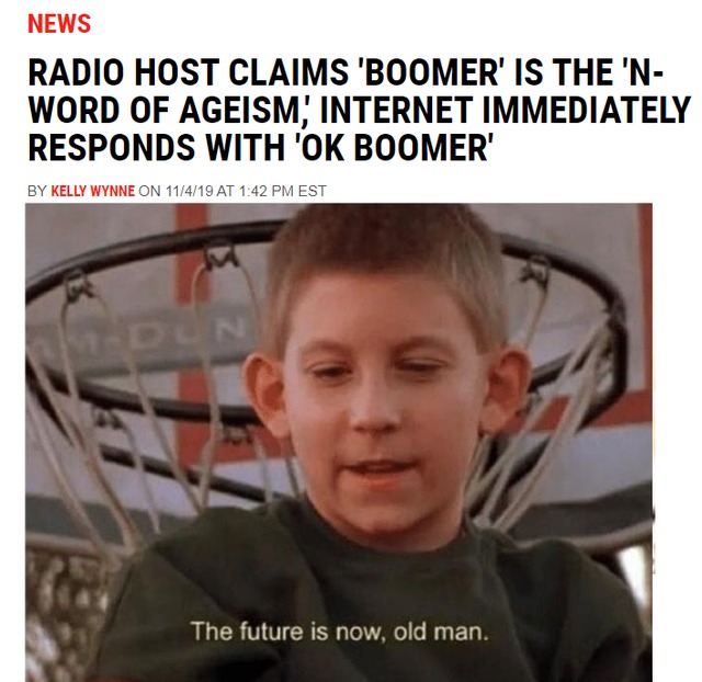 Ok boomer - meme
