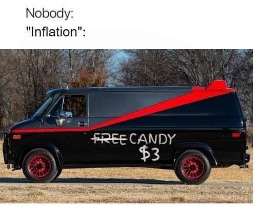 Inflation affects everyone - meme