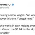 Friends with normal wages
