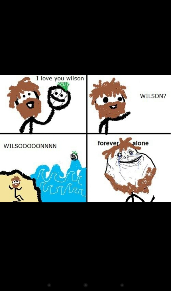 pobre willson - meme
