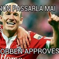 robben approves