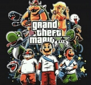 Grand Theft Auto Mario - meme