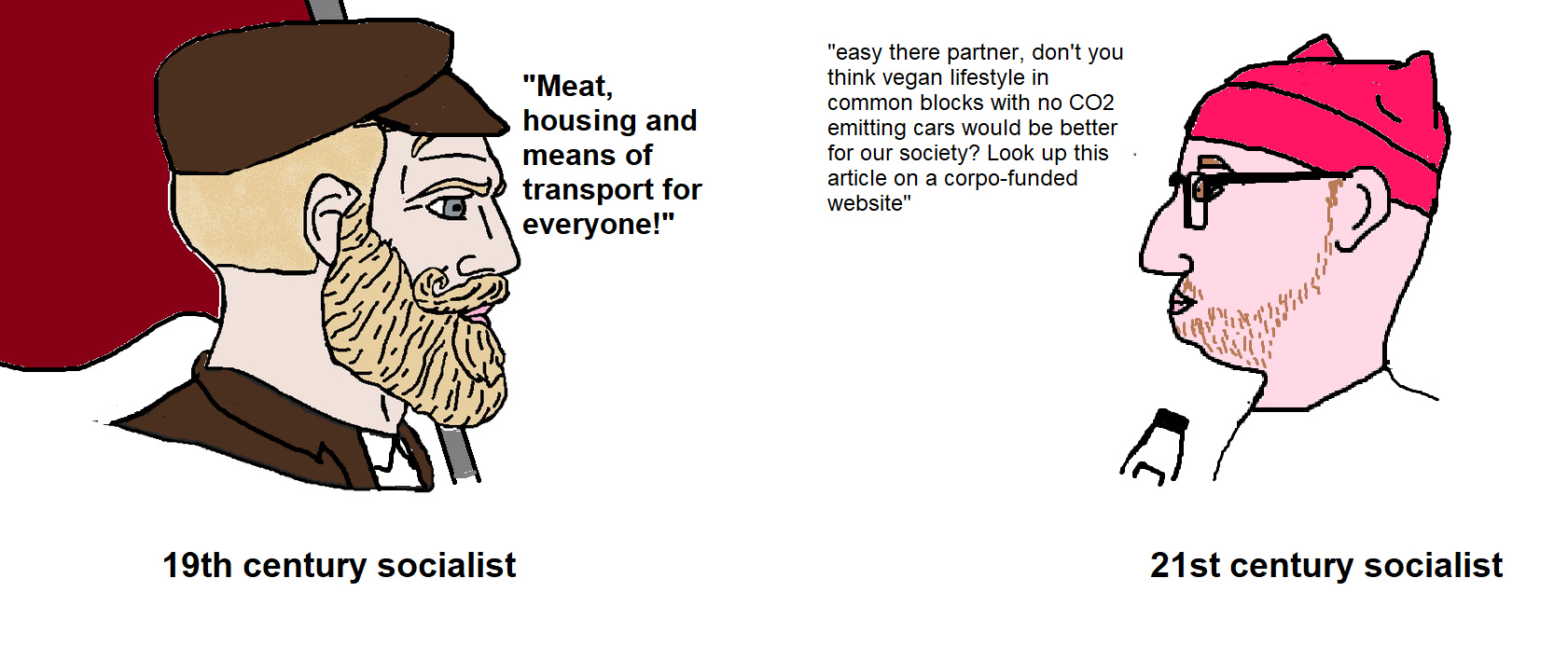 dongs in a socialist - meme