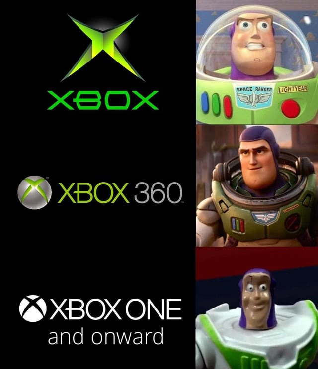 Xbox one and onward - meme