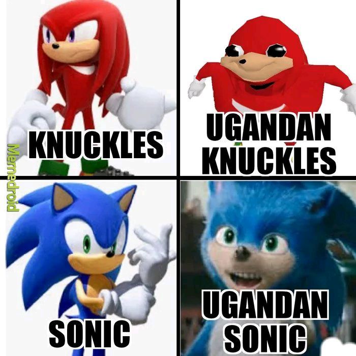 Ugandan - meme.