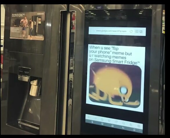 I want that fridge - meme