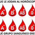 Que grupo sanguíneo sos?