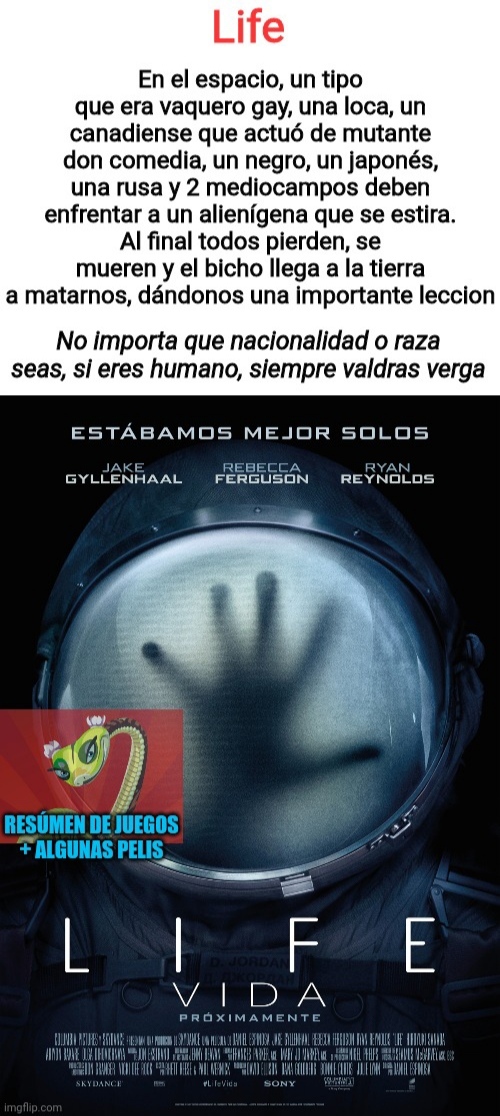 Ahora también resumen de películas - meme