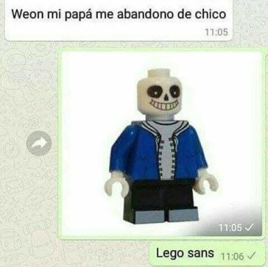 Lego sanz - meme