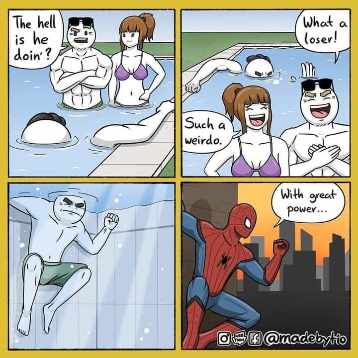 Water spider - meme