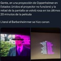 Se hizo canon, los espectadores se tuvieron que quedar locos