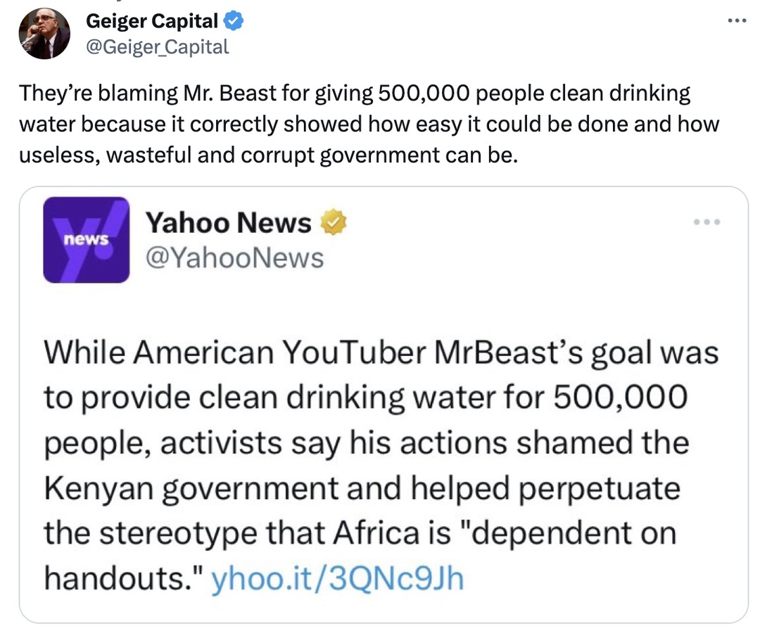 mr beast, activist and clean water
