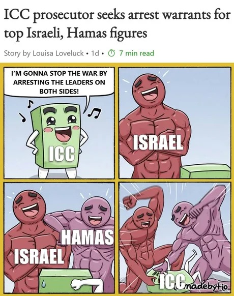 Israel hamas war - meme