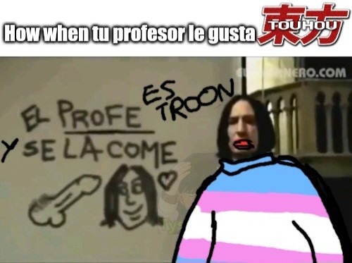 TroonHoe es mierda, puro TRANStornao se pone como fdps a sus personajes, tmb los putakos p2filos (este emem contaria como aceptado fácil??? Pregunta seria mis memedroiders :memedroid: :philosoraptor: