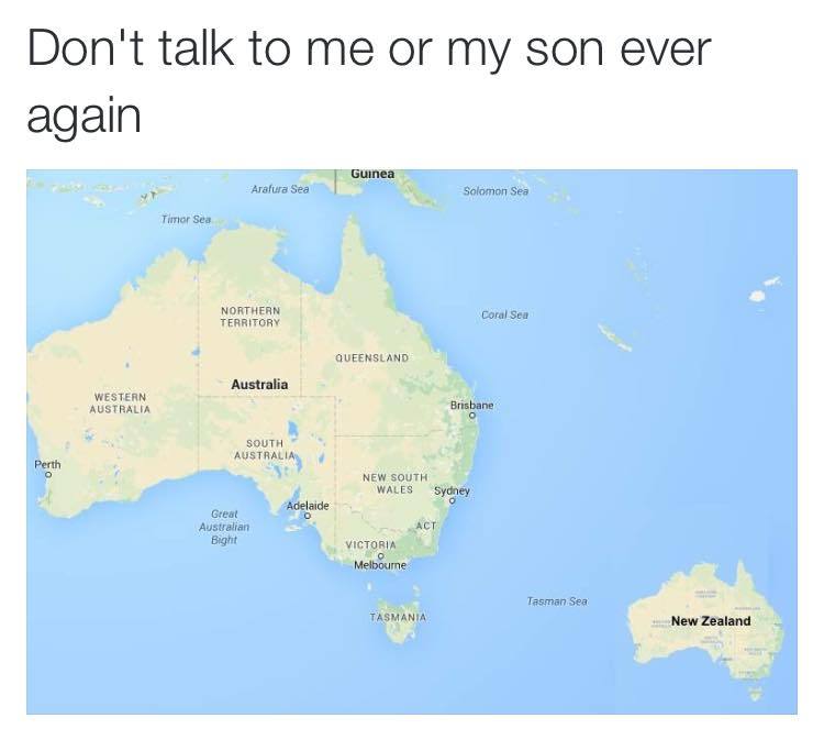 Would you perfer Australia or >A Fucking Leaf. - meme