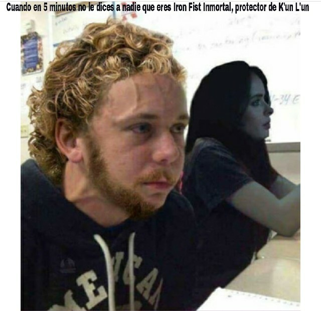 Iron Fist Meme subido por XxelfoxX ) Memedroid