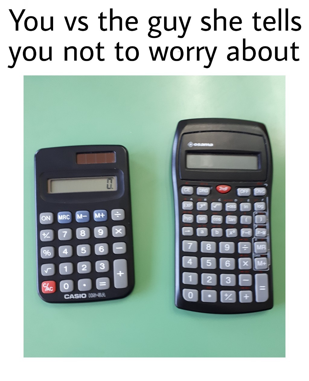 Calculator edition - meme