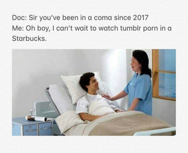 I can't wait to watch Tumblr porn in a Starbucks - meme