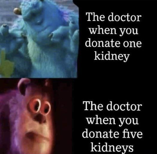 Kidney donation - meme