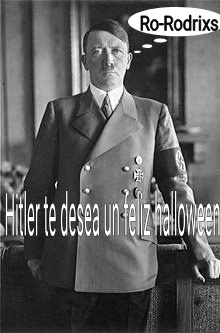 Hitler te desea un feliz halloween - meme