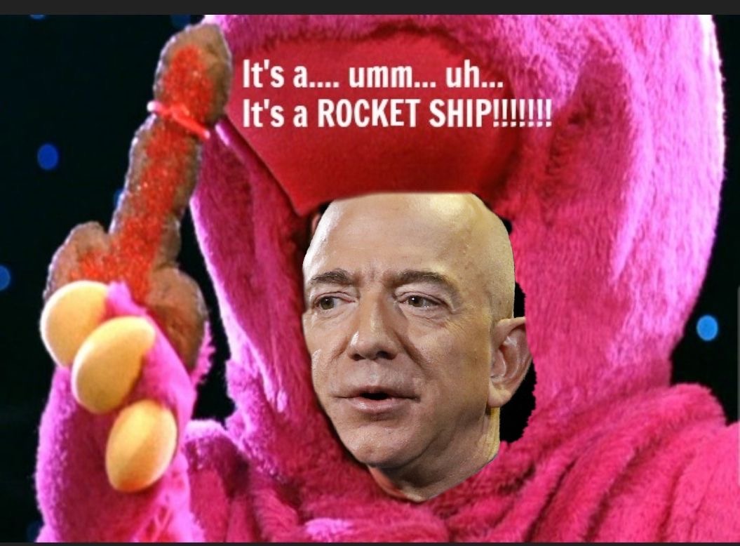 It's a rocket. - meme