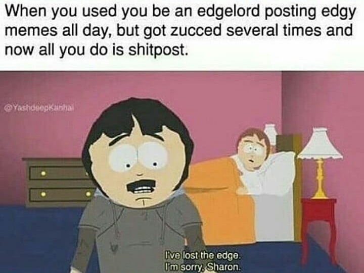 The edge - meme