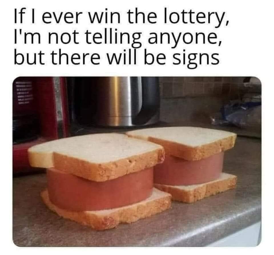 Lottery - meme
