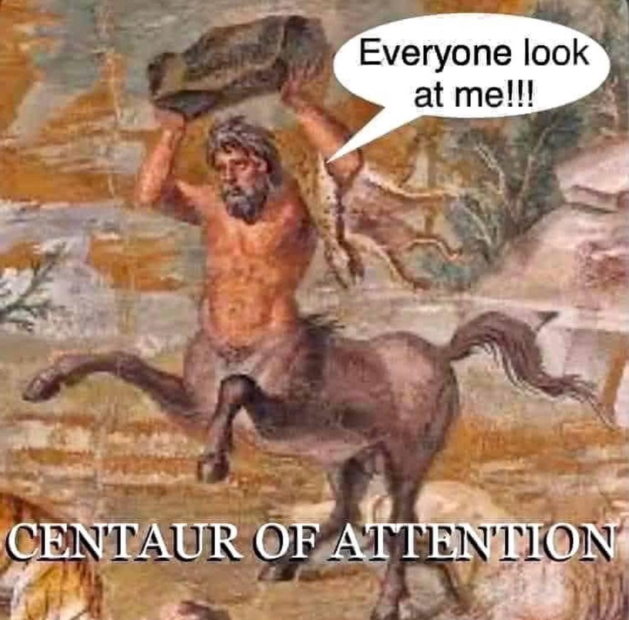 Centaur of Attention - meme